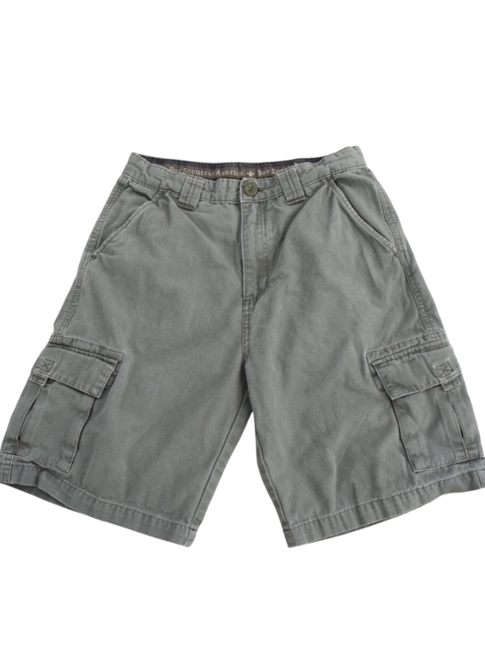 Boy Scouts of America Kids' Green and Khaki Shorts